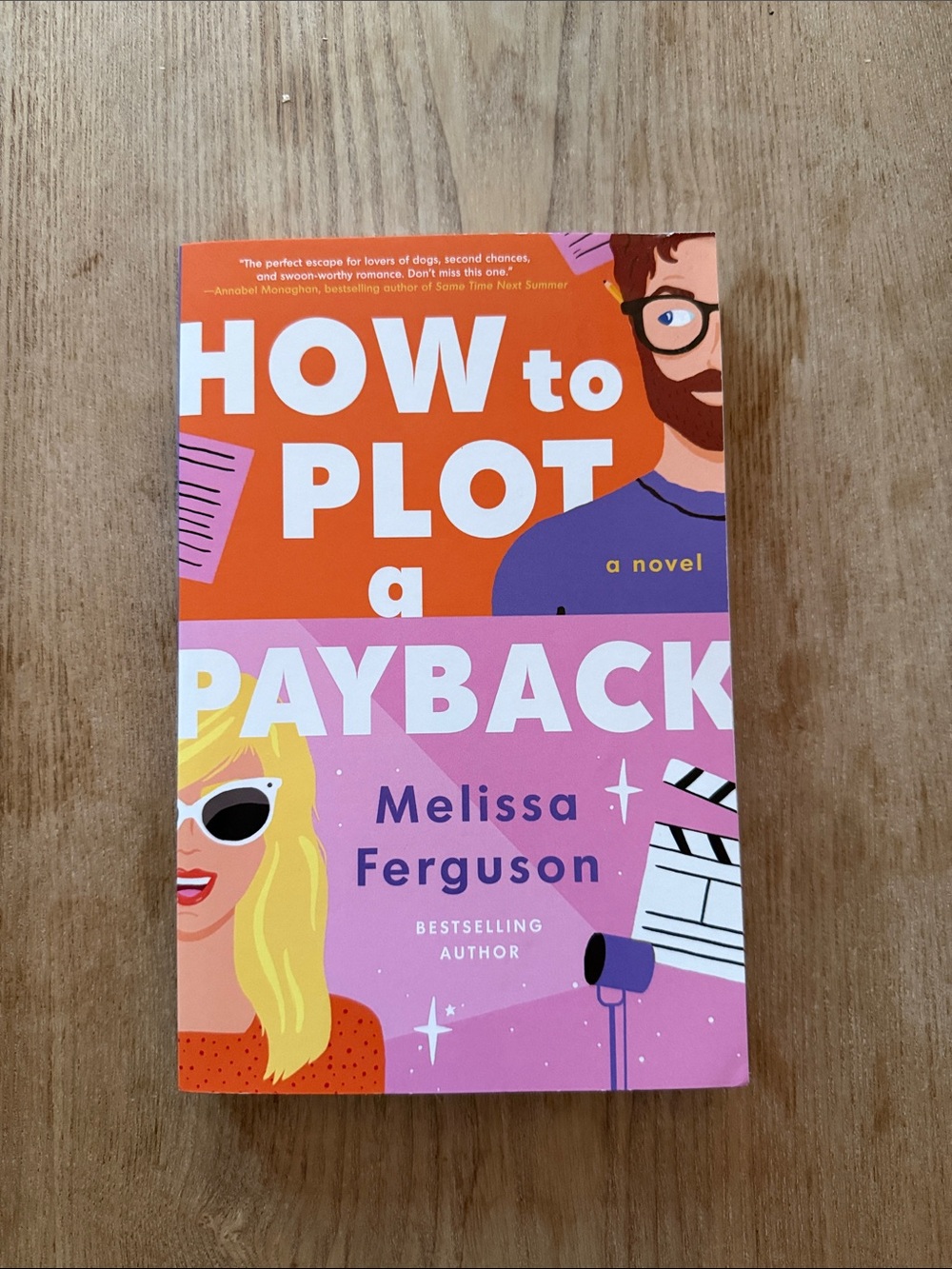 How to Plot a Payback - Pink & Orange Paperback